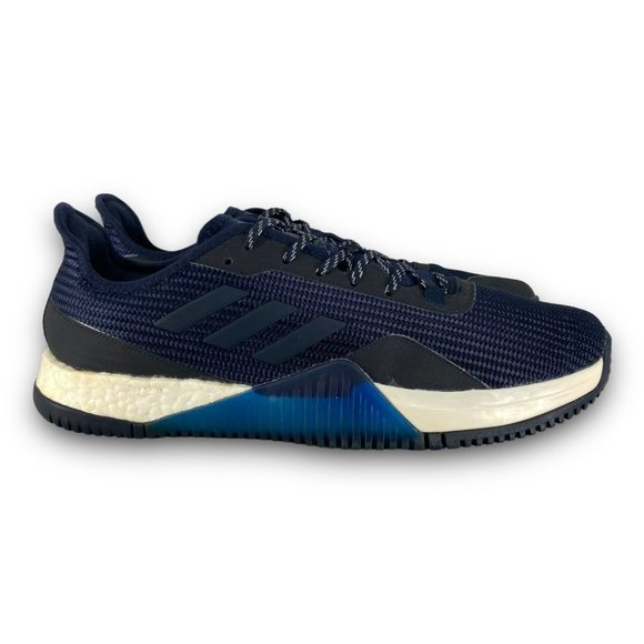 adidas Crazy Train Elite Athletic Sneakers CG3095 Low Top Navy Blue Men 10.5 - Picture 1 of 9